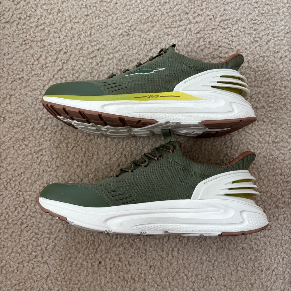 Avia Coil On Men's Olive Green Athletic Sneakers Size 10
